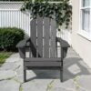 Folding Adirondack Chair – Gray