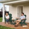 Folding Adirondack Chair – Dark Green