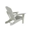 Outdoor Adirondack Chair & Ottoman Set – Sand