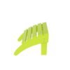 Outdoor Adirondack Chair & Ottoman Set – Lime