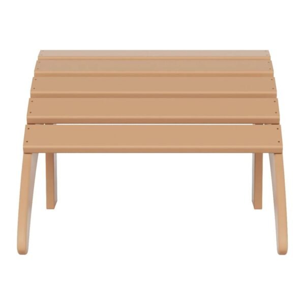 Outdoor Adirondack Chair & Ottoman Set – Teak