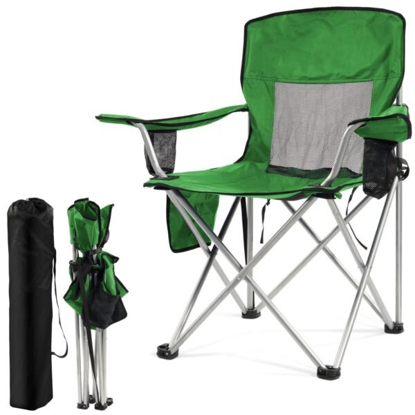 Portable-Folding-Camping-Chair-–-Green_converted.jpg Portable Folding Camping Chair – Green