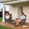 Folding Adirondack Chair – Coffee
