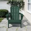 Folding Adirondack Chair – Dark Green