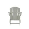 Outdoor Adirondack Chair & Ottoman Set – Sand