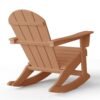 Outdoor Patio Rocking Adirondack Chair – Teak