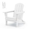 Folding Adirondack Chair – White