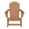 Outdoor Patio Rocking Adirondack Chair – Teak