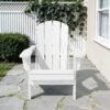 Folding Adirondack Chair – White