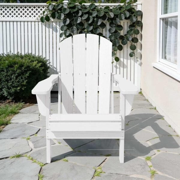 Folding Adirondack Chair – White