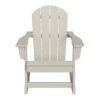 Outdoor Patio Rocking Adirondack Chair – Sand