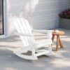 ypcexjqxuhul9jnnzvnp.jpg Outdoor Patio Rocking Adirondack Chair – White